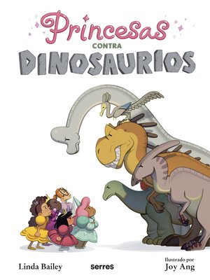 cover image of Princesas contra dinosaurios